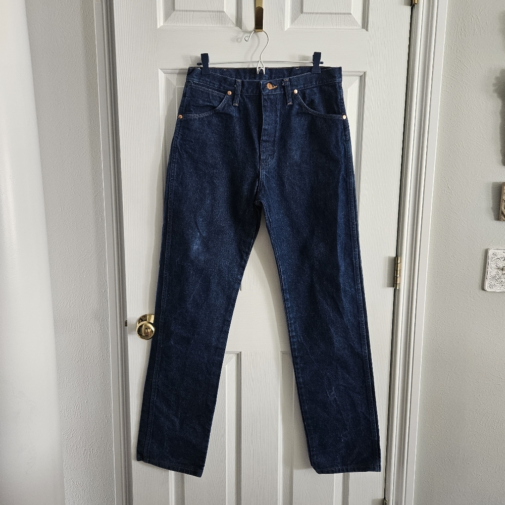 Vintage 90s Wrangler 100% Cotton Cowboy Cut Western Jeans